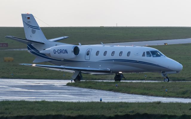 Cessna Citation Excel/XLS (D-CRON) - Silver Cloud Air Citation departing to Farnborough on the 01/Dec/2024