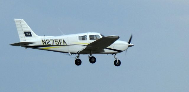 Piper Cherokee (N275FA) - On short final is this 2022 Piper Pilot 100i PA-28-181 Cherokee in the Summer of 2023.