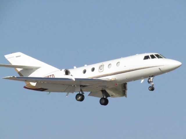 Dassault Falcon 20 (N19TD) - Landing RWY 20R