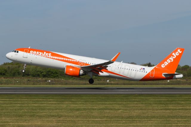 Airbus A321neo (OE-ISH) - The 400th Airbus owned by easyJet. EZY6728 departing to Lisbon 