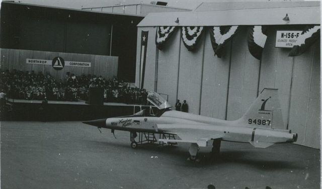 Northrop RF-5 Tigereye (N55F) - SCANNED FROM PHOTOGRAPHbr /N-156F FREEDOM FIGHTER