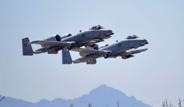 Fairchild-Republic Thunderbolt 2 — - Thunder & Lightning Over Arizona airshow, Davis-Monthan AFB - March 13, 2016