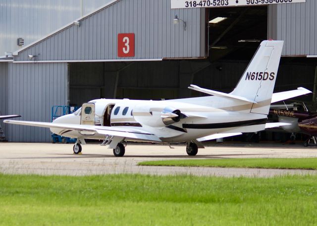 Cessna 500 Citation 1 (N615DS) - At Shreveport Regional.