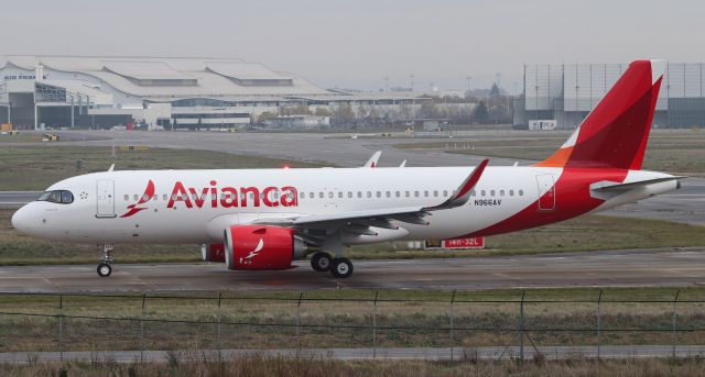 N966AV — - Delivery flight.