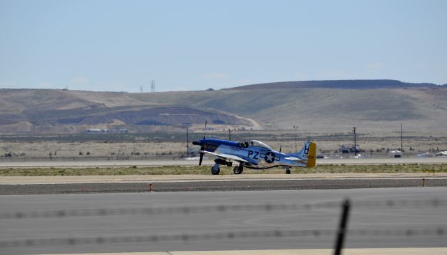 North American P-51 Mustang (N7551T) - Mark Peterson's P-51 Hell Er' Bust, one of his two P51's, His other one is TP-51 DiamondBack, a 2seater