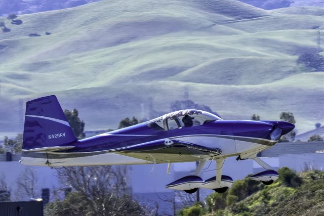 Vans RV-7 (N429RV) - Vans RV7A at Livermore Municipal Airport (CA). March 2021