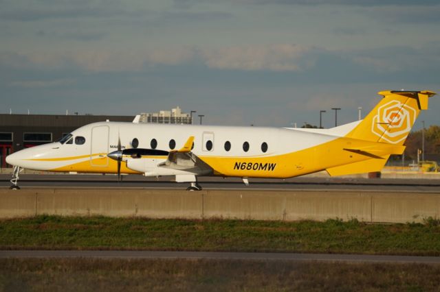 Beechcraft 1900 (N680MW) - Marvin Windows daily shuttle up to Warroad.br /22/10/23