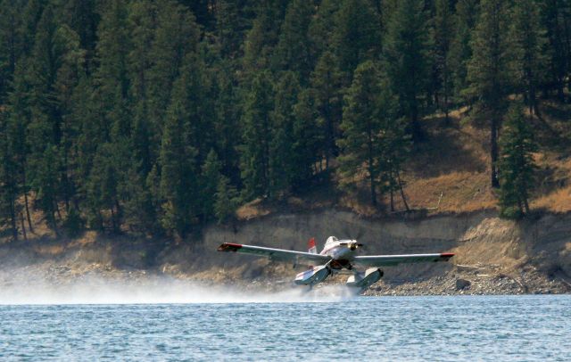 AIR TRACTOR Fire Boss (N1546H) - Air Opps LAke Koocanusa 