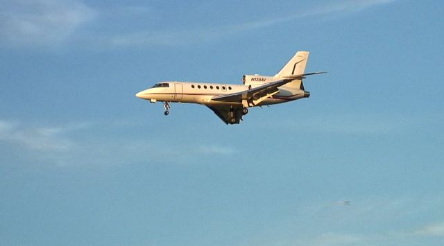 Dassault Falcon 50 (N138AV) - Falcon 50 Landing Hillsboro Oregon.