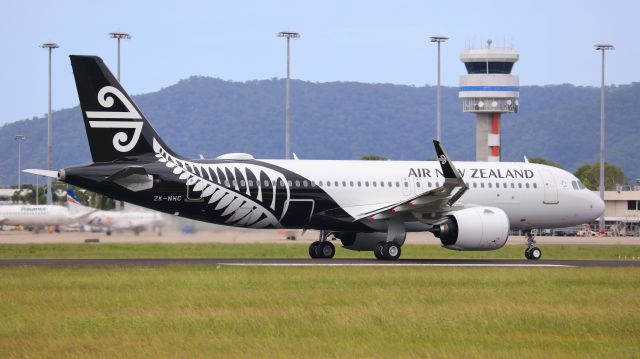 Airbus A320neo (ZK-NHC) - ZK-NHC A320 NEO delivery flight.