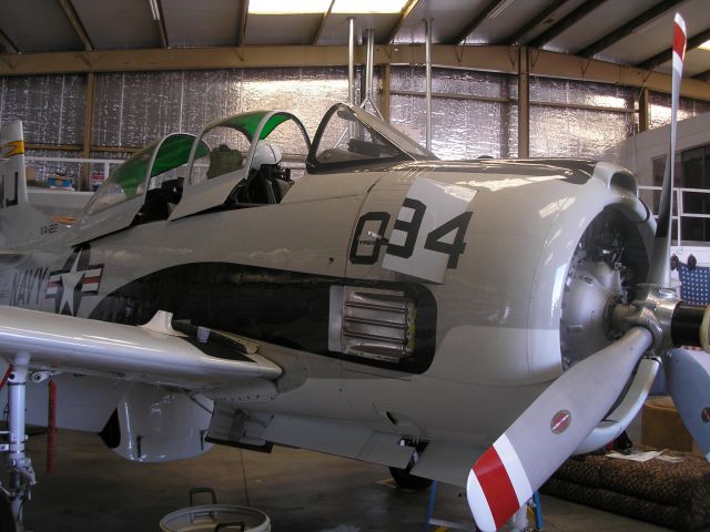 North American Trojan (N46273) - T-28C TROJAN at Reno Air Races 2008.