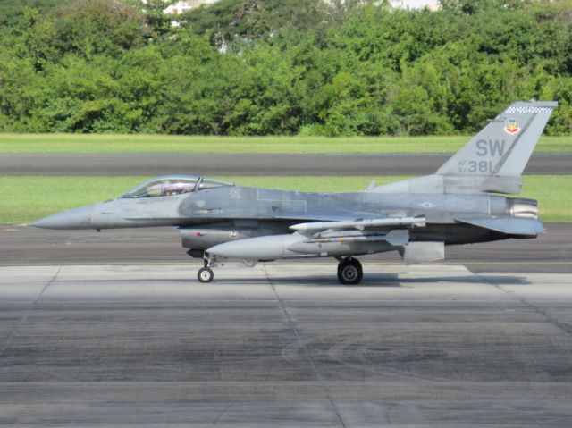 Lockheed F-16 Fighting Falcon (91-0381)