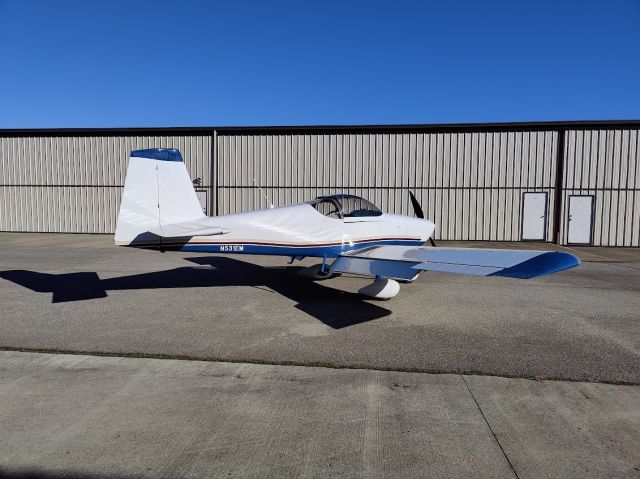 Vans RV-9 (N531EM) - after a long flight, she is still ready to go. 