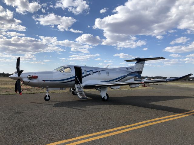 Pilatus PC-12 (VH-YKG)