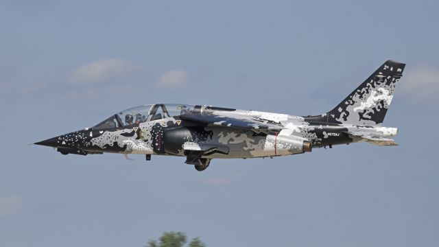 DASSAULT-BREGUET/DORNIER Alpha Jet (N572AJ) - Departing on runway 36L at AirVenture 2023