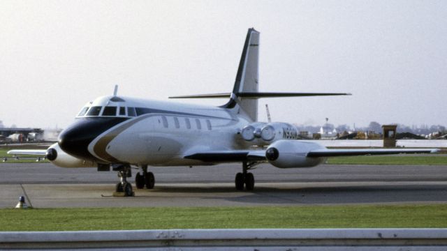 Lockheed Jetstar 2 (N930M) - November 1968 at Düsseldorf (EDDL)