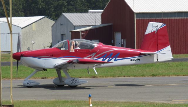 Vans RV-7 (N47PL) - Taxiway Foxtrot Shreveport Downtown Airport