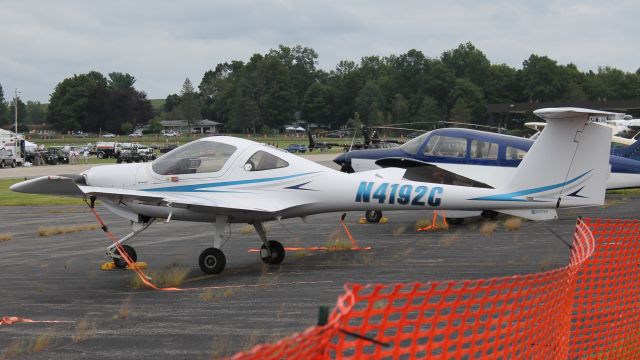 Diamond DV-20 Katana (N4192C) - Parked at Orange County Airport, 28 August 2021.