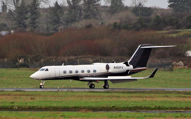 Gulfstream Aerospace Gulfstream IV (N452FX) - n452fx landing at shannon 26/1/19.