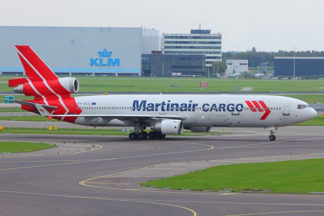 Boeing MD-11 (PH-MCS) - Panorama Viewing Terrace, Amsterdam Schiphol, 09/09/14