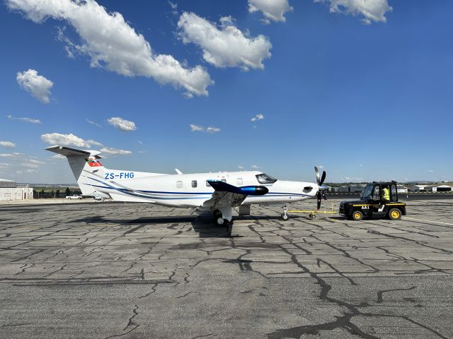 Pilatus PC-12 (ZS-FHG) - 04-APR-2023