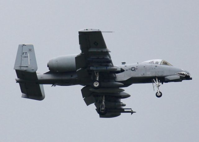 Fairchild-Republic Thunderbolt 2 (78-0583) - At Barksdale Air Force Base. A few A-10s from Pope AFB stopping in for a visit.