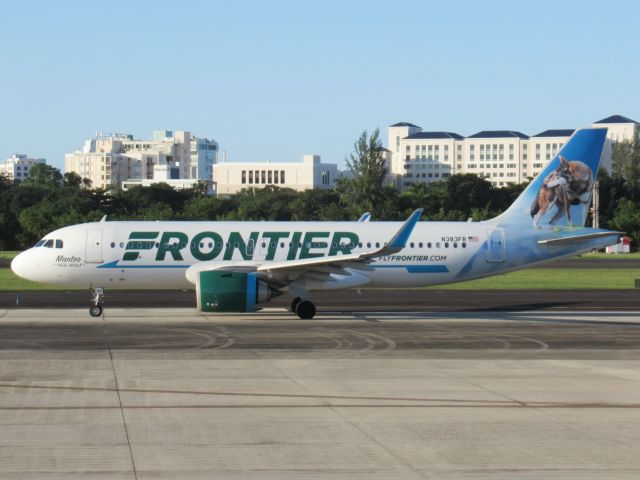 Airbus A320neo (N383FR)