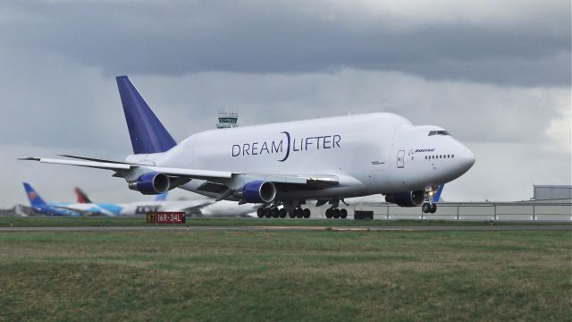 Boeing 747-400 (N747BC) - GTI4512 beginning rotation from runway 16R for a flight to RJGG / NGO on 3/17/13. (LN:904 cn 25879).