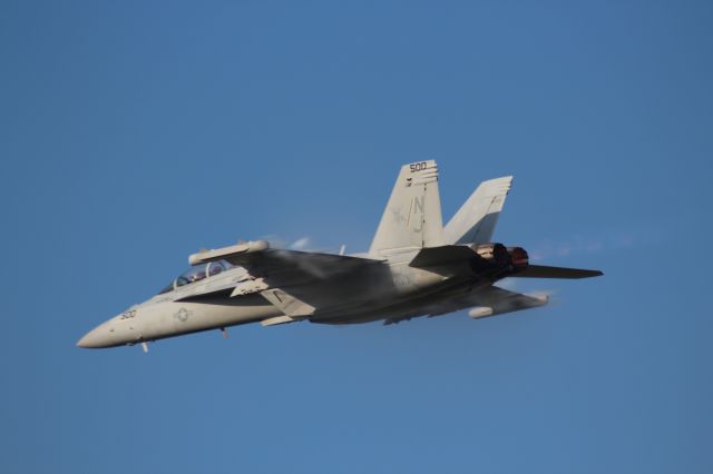 McDonnell Douglas FA-18 Hornet — - High Subsonic Pass from VAQ-129 EA-18G Growler  Training Squadron from Whidbey IS Naval Air Station WA.