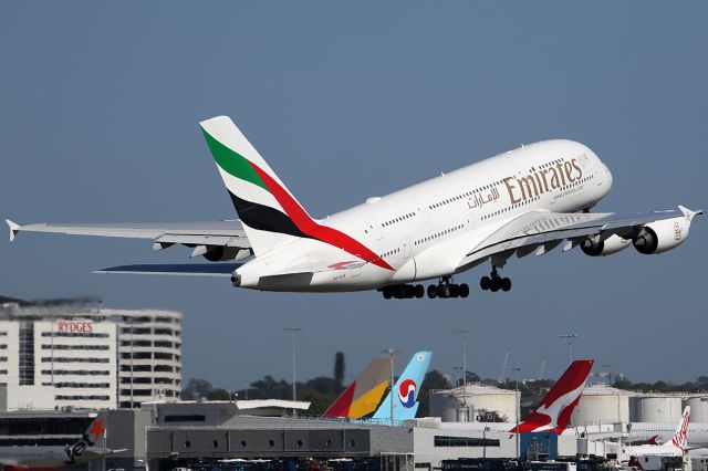 Airbus A380-800 (A6-EUE) - on 3 December 2018