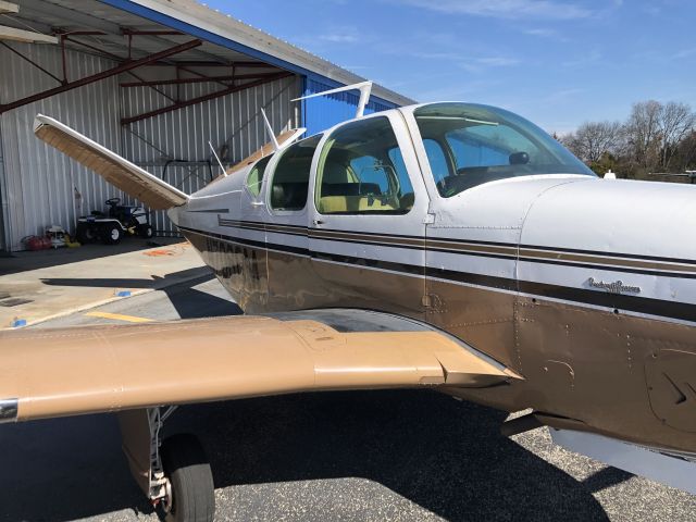 Beechcraft 35 Bonanza (N706CM) - great old plane!