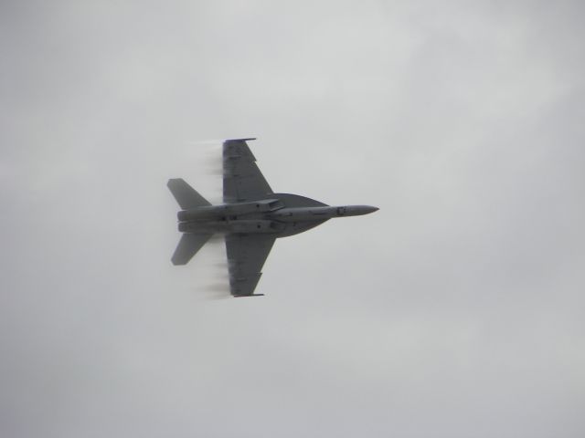 McDonnell Douglas FA-18 Hornet — - MCAS Miramar Airshow 2007  San Diego, CA   Super Hornet minimum radius turn!