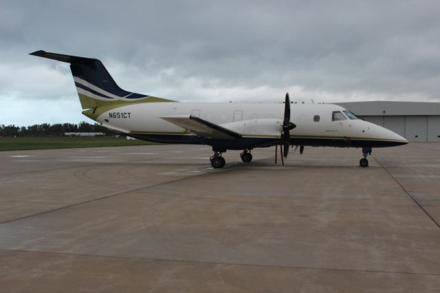 Beechcraft Super King Air 200 (N651CT) - Picture was taken on west ramp at Gary Regional Airport