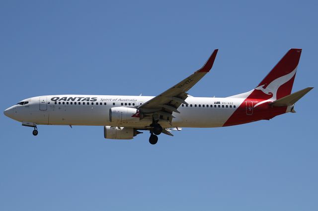 Boeing 737-800 (VH-VZZ) - on 28 December 2019