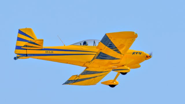 Vans RV-4 (N53JH) - Hodge Jack C, Van's RV4 at Buckeye Municipal Airport February 2023, Buckeye Air Fair / AOPA Fly-in