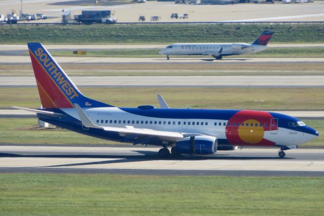 Boeing 737-700 (N230WN) - Southwest Airlines 737-700 "Colorado One" 10/11/13