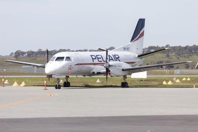 Saab 340 (VH-EKT) - Pel-Air (VH-EKT) Saab 340A parked at Wagga Wagga Airport.