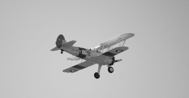 Boeing PT-17 Kaydet (N63JB) - Memorial Day Flyovers