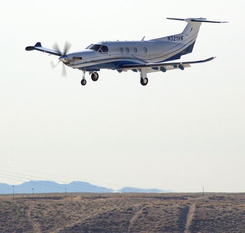 Pilatus PC-12 (N321VK)