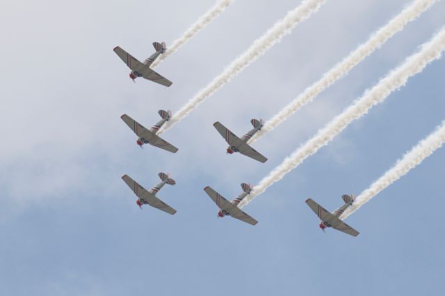 — — - Geico Skytypers at Marine Corps Air Station (MCAS) Beaufort Air Show, 29 April 2017