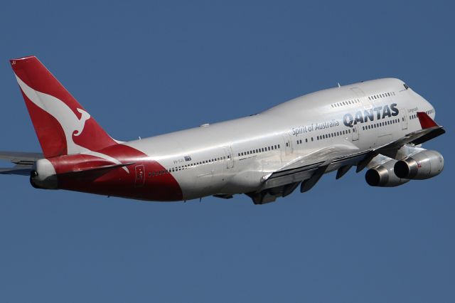 Boeing 747-400 (VH-OJU) - on 7 May 2017