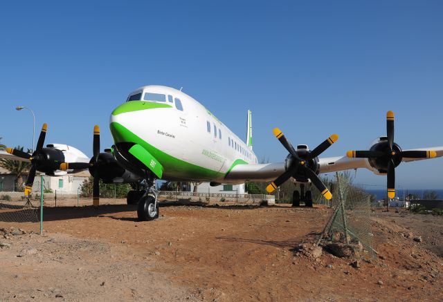 Douglas DC-7 (EC-BBT) - Binter Canarias has restored the last DC-7 built.