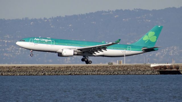 Airbus A330-200 (EI-DUO) - EI-DUO, 7.9 Yearsbr /Aer Lingusbr /Airbus A330-200 (twin-jet) (H/A332/L)br /06-Mar-2015 A332/L Dublin Intl (EIDW / DUB) San Francisco Intl (KSFO) 13:33 GMT 15:37 PST 10:03