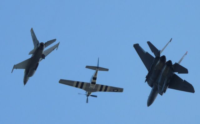 North American P-51 Mustang (41-3806) - Heritage Flight