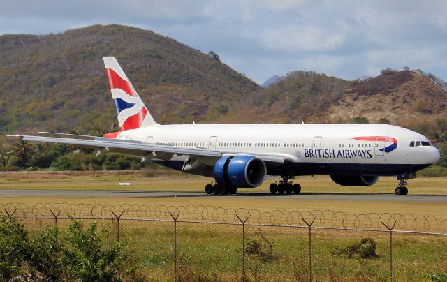 Boeing 777-200 (G-VIIY)