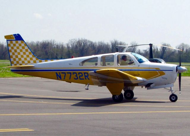 Beechcraft Bonanza (36) (N7732R) - At Downtown Shreveport