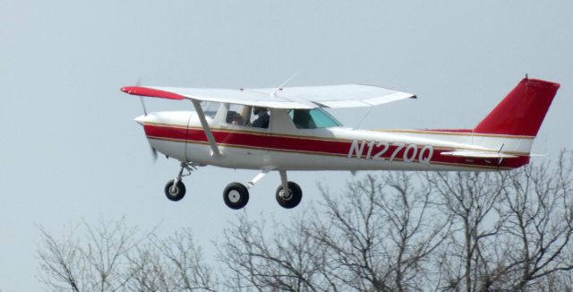 Cessna Commuter (N1270Q) - ------br /Shortly after departure is this 1971 Cessna Communter 150L in the Spring of 2022.