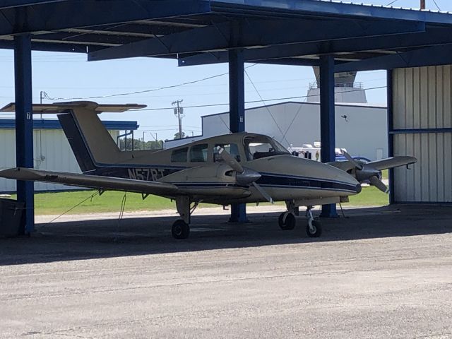 Beechcraft Duchess (N57RT) - May 2019 at Riverside Flight Centers ramp.