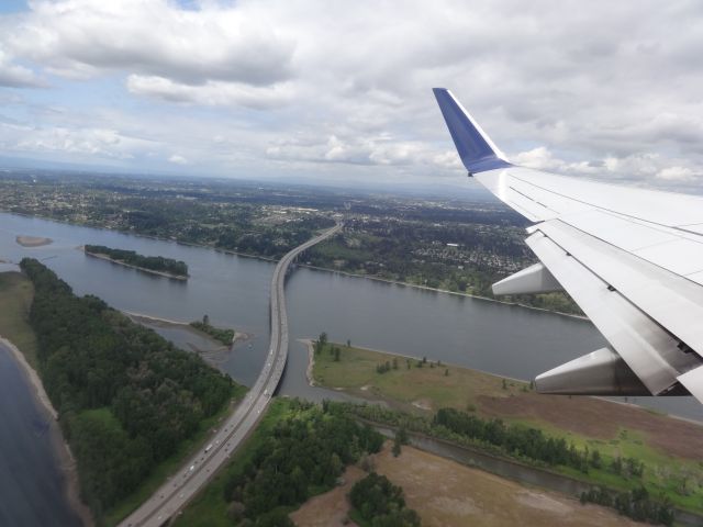 N804DN — - Right after take-off. En-Route to ATL