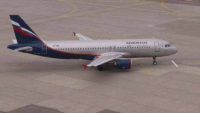 Airbus A320 (VP-BID) - to Moscow Sheremetyevo